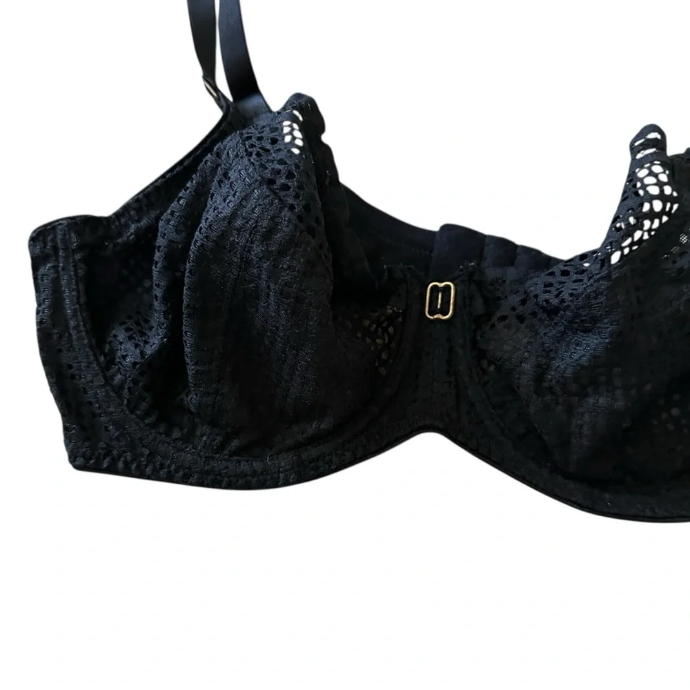 Freya Elegant Black Lace Bra size 34C